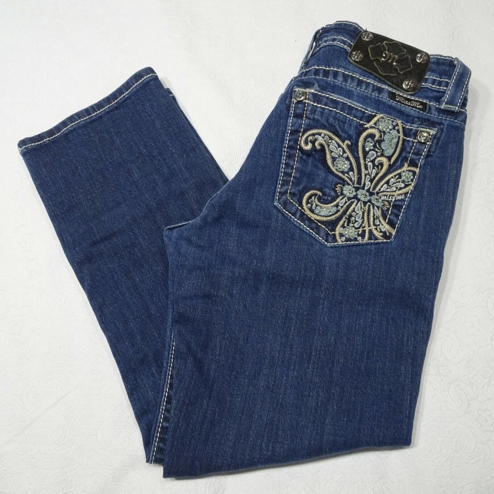 Miss Me Size 28 Denim Boyfriend Capri Jeans